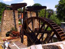 Wasserrad am Ludwigsbrunnen
